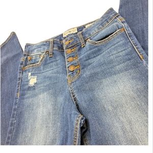 Black Daisy. Selina Hi Rise Skinny Jean